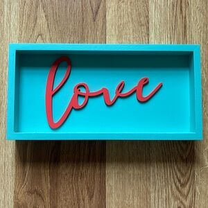 Love Sign Decoration